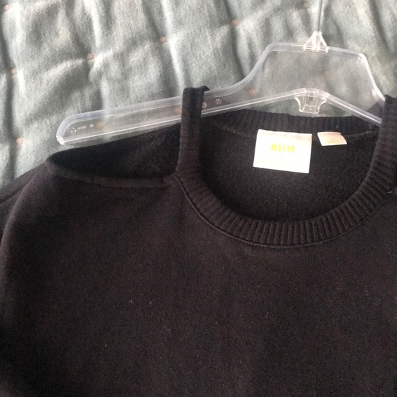 Anthropologie Maeve cold shoulder  sweatshirt - Picture 6 of 7